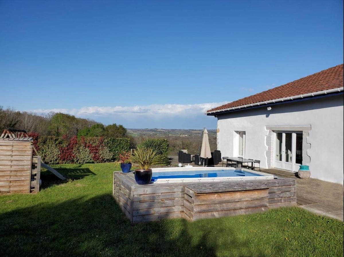 Saint-Lon-Les-Mines Family Home With Pool מראה חיצוני תמונה